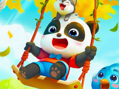 Trò chơi Jigsaw Puzzle: Baby Panda Autumn Picnic Friends