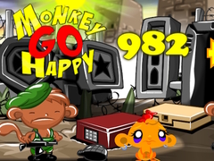 Trò chơi Monkey Go Happy Stage 982