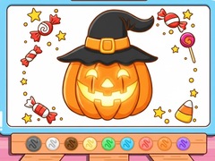 Trò chơi Coloring Book: Halloween Pumpkin