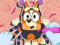 Trò chơi Coloring Book: Halloween Spooky Bingo & Bluey