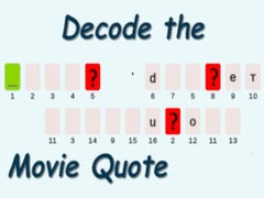 Trò chơi Decode the Movie Quote