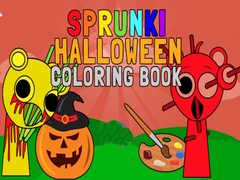 Trò chơi Sprunki Halloween Coloring Book