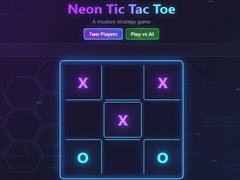 Trò chơi Neon Tic-Tac-Toe