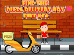 Trò chơi Find the Pizza Delivery Boy Bike Key