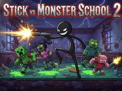 Trò chơi Stick vs Monster School 2