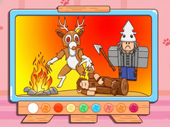 Trò chơi Coloring Book: 99 Nights In The Forest