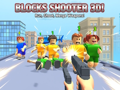 Trò chơi Blocks Shooter 3D! Run, Shoot, Merge Weapons!