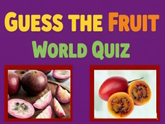 Trò chơi Guess The Fruit World Quiz
