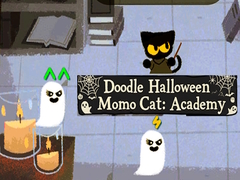 Trò chơi Doodle Halloween Momo Cat: Academy