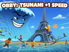 Trò chơi Obby: Tsunami +1 speed
