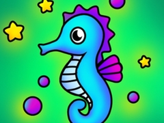 Trò chơi Seahorse Coloring