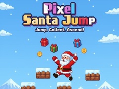 Trò chơi Pixel Santa Jump