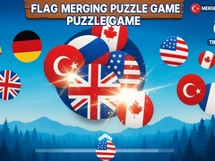 Trò chơi Flag Merging Game Puzzle Game