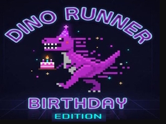 Trò chơi Dino Runner Birthday Edition