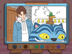 Trò chơi Coloring Book: Kpop Jinu & Blue Tiger