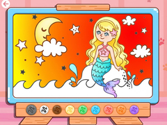 Trò chơi Coloring Book: Moonlight Mermaid