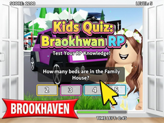 Trò chơi Kids Quiz: Brookhaven RP
