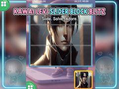 Trò chơi Kawaii Levi Slider Block Blitz