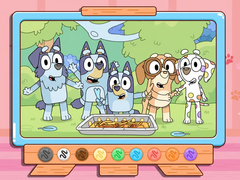Trò chơi Coloring Book: Bluey Spy Game Friends