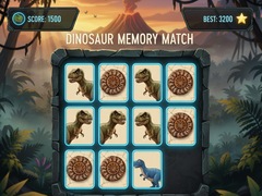 Trò chơi Dinosaur Memory Match