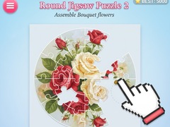 Trò chơi Round jigsaw Puzzle 2 - Assemble Bouquet flowers