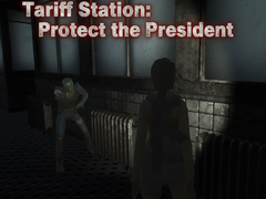 Trò chơi Tariff Station: Protect the President