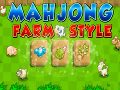 Trò chơi Mahjong Farm Style