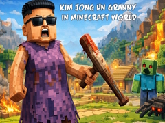 Trò chơi Kim Jong Un Granny in Minecraft World
