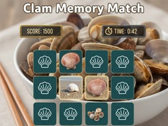 Trò chơi Clam Memory Match