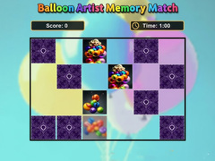 Trò chơi Balloon Artist Memory Match