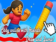 Trò chơi Obby online with friends: Draw and Jump!