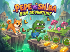 Trò chơi Pepe vs Shiba Run Adventure