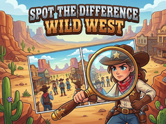 Trò chơi Spot the Difference: Wild West