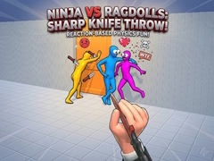 Trò chơi Ninja vs Ragdolls: Sharp Knife Throw!