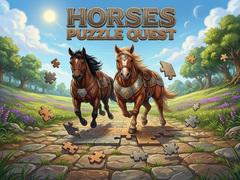Trò chơi Horses Puzzle Quest