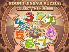 Trò chơi Round jigsaw Puzzle - Collect the Number