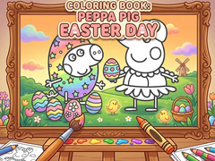 Trò chơi Coloring Book: Peppa Pig Easter Day