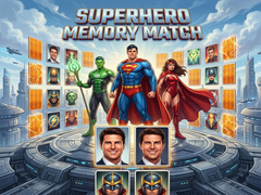 Trò chơi Superhero Memory Match