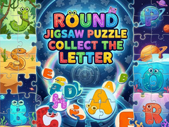 Trò chơi Round Jigsaw Puzzle - Collect the Letter