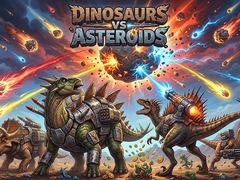 Trò chơi Dinosaurs vs Asteroids