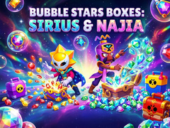 Trò chơi Bubble Stars boxes: Sirius & Najia