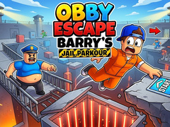 Trò chơi Obby - Escape Barry's Jail Parkour