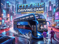 Trò chơi City Bus Driving game 2025