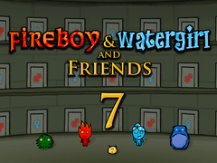 Trò chơi Fireboy & Watergirl 7: and Friends