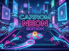 Trò chơi Carrom Neon Edition