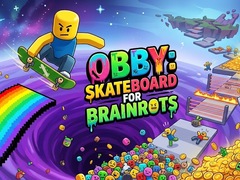 Trò chơi Obby: Skateboard for Brainrots
