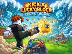 Trò chơi Kick a Lucky Block: Tsunami Waves
