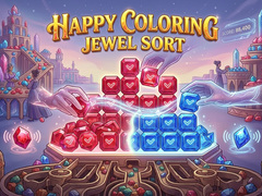 Trò chơi Happy Coloring Jewel Sort