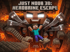 Trò chơi Just Noob 3D: Herobrine Escape