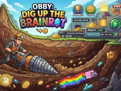 Trò chơi Obby: Dig Up The Brainrot!